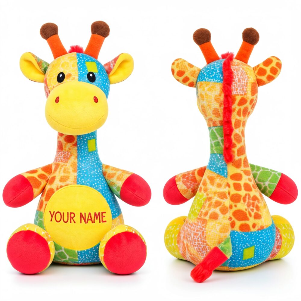Customizable Patches Pals Plush Toy - Add Your Name!