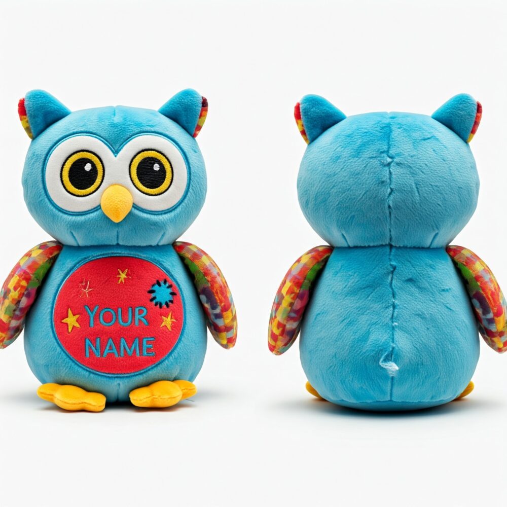Customizable Patches Pals Plush Toy - Add Your Name!