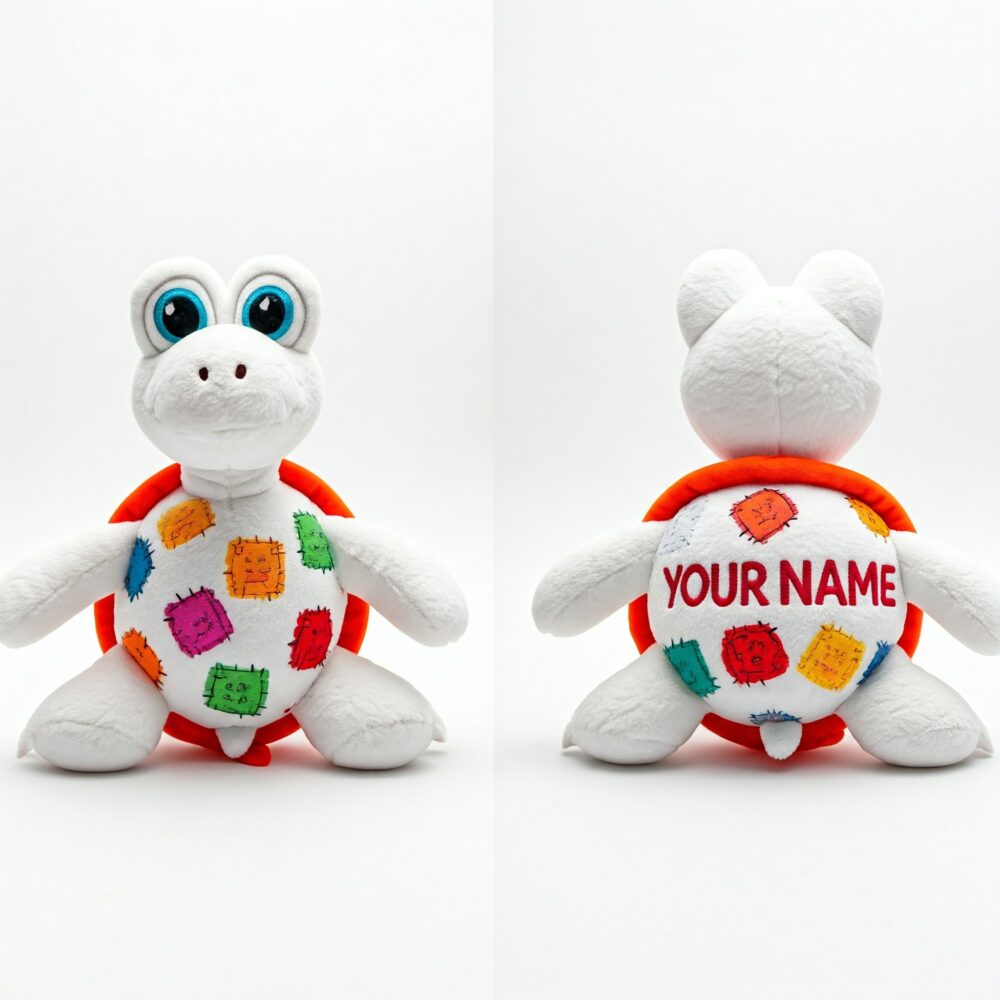 Customizable Patches Pals Plush Toy - Add Your Name!